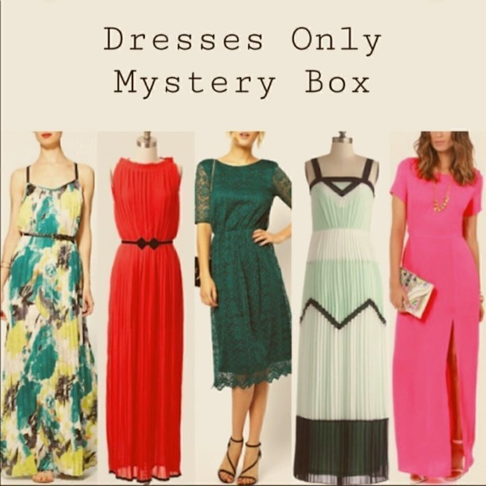 DRESSES ONLY MYSTERY BOX - 4 PCS. $25